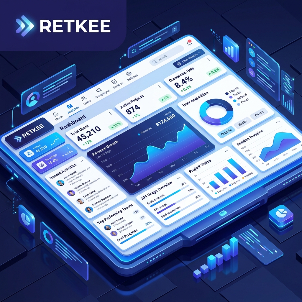 Retkee Analytics Dashboard